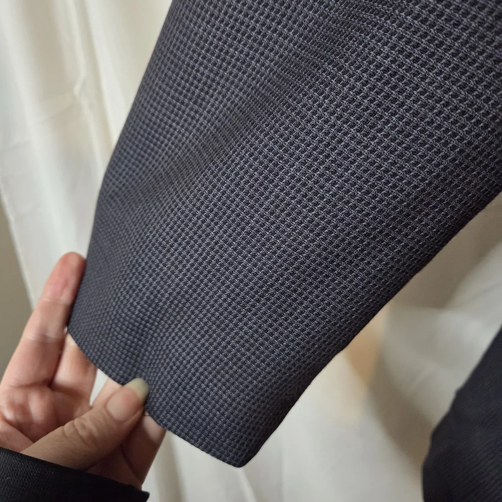 Oscar de la Renta Dark Gray Men's 3 Button Wool Sport Coat Size 42S